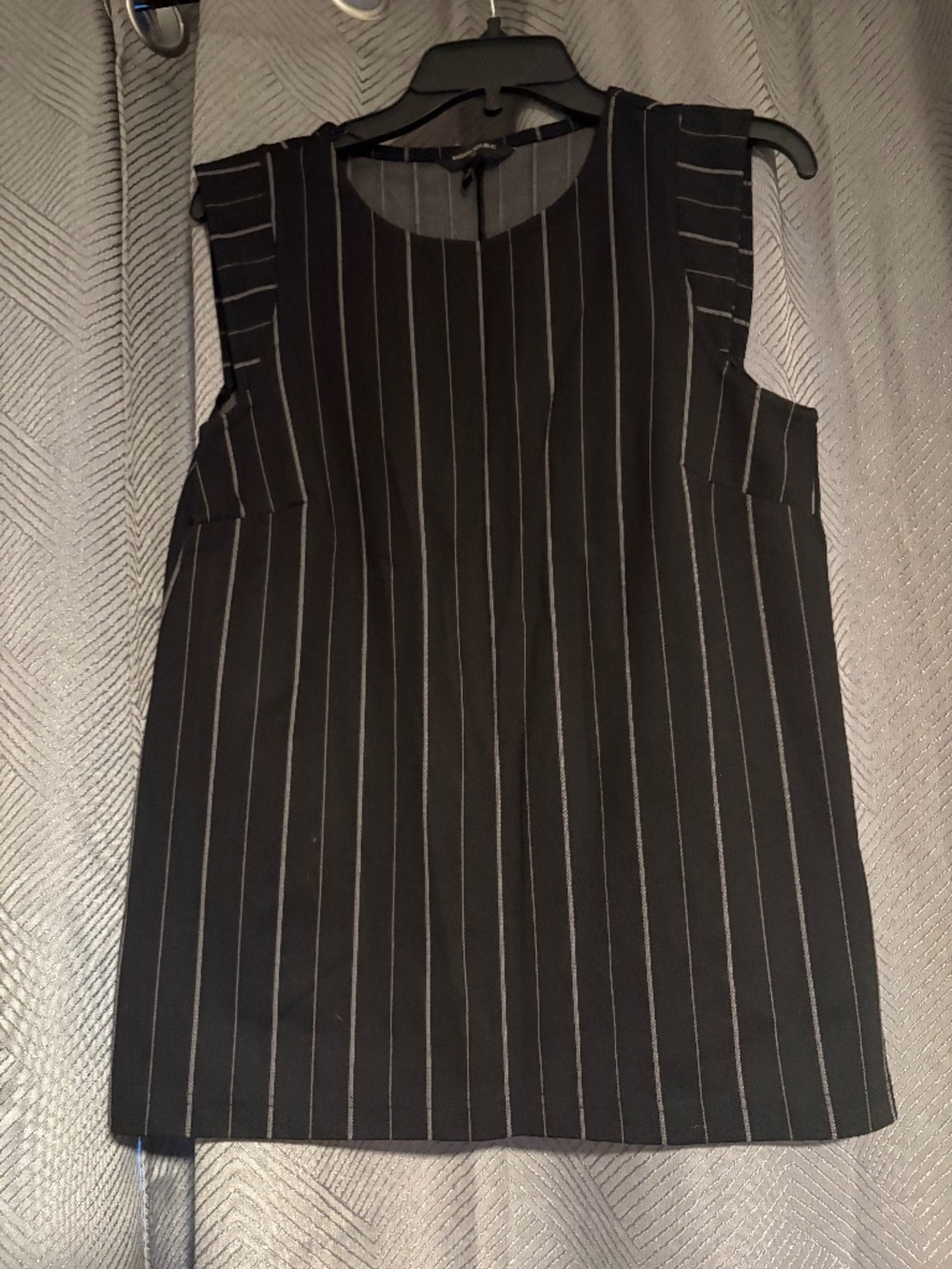 Banana Republic Black & White Striped Shirt